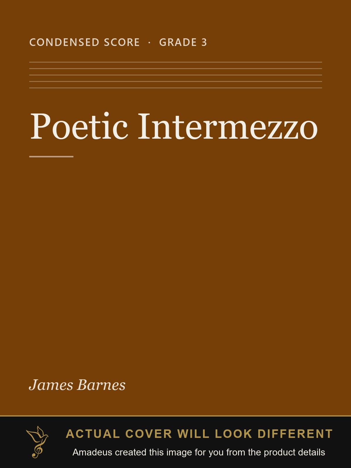 Poetic Intermezzo - Amadeus created this image from the product details; the actual cover will look different