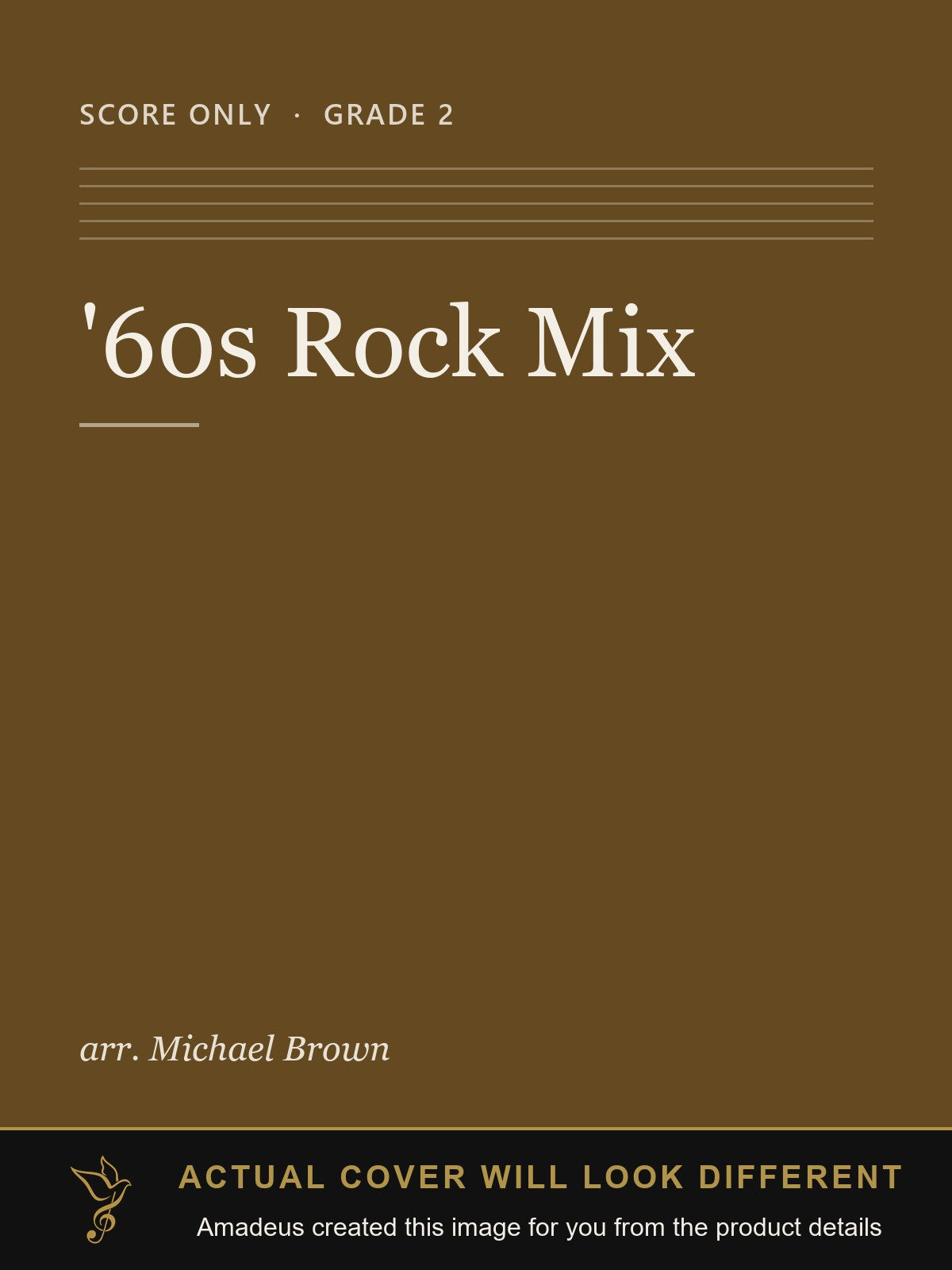 '60s Rock Mix - Amadeus created this image from the product details; the actual cover will look different