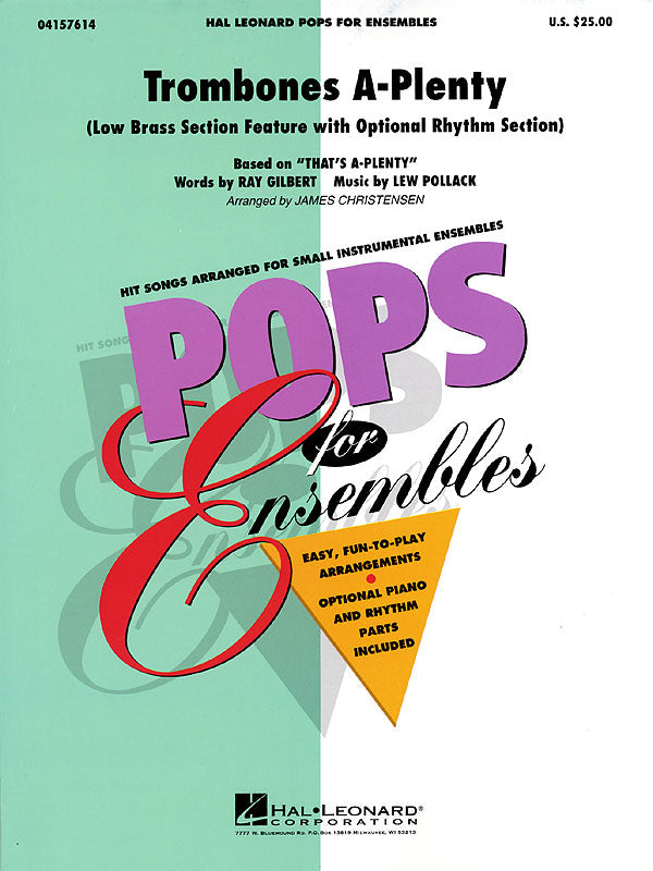 Product Cover for Trombones A-Plenty