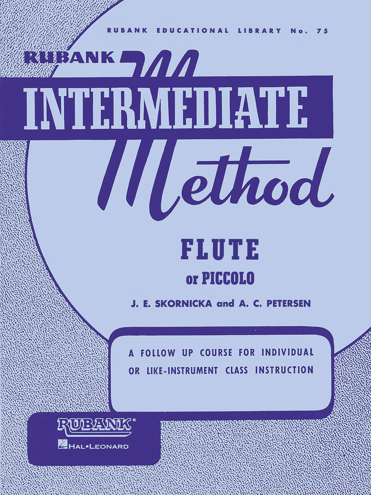 Product Cover for Rubank Intermediate Method – Flute or Piccolo