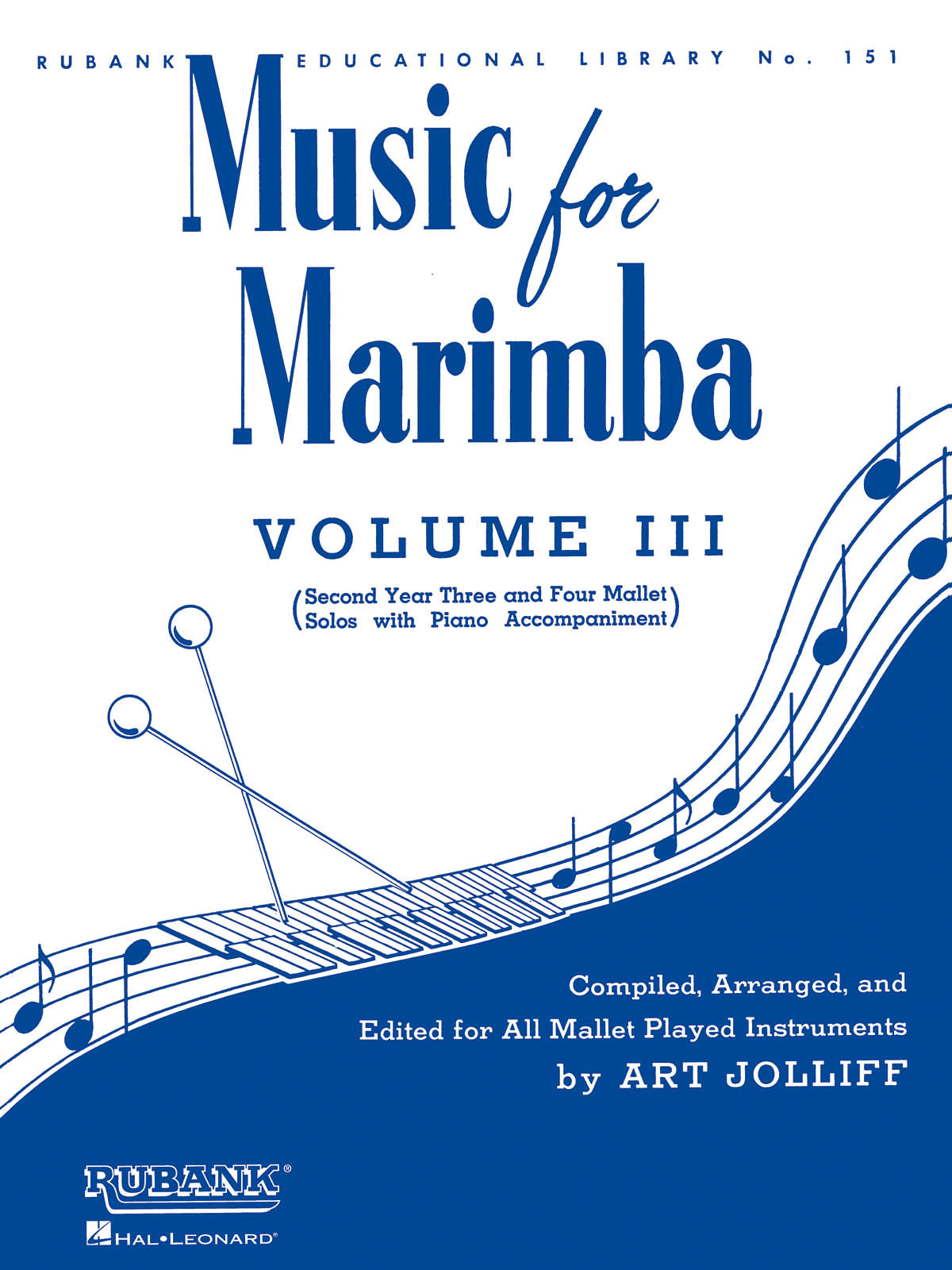 Product Cover for Music for Marimba – Volume III