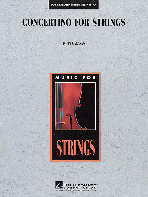 Product Cover for Concertino for Strings