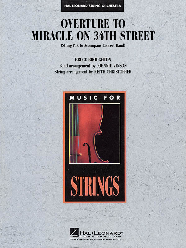 Product Cover for Overture to Miracle on 34th Street