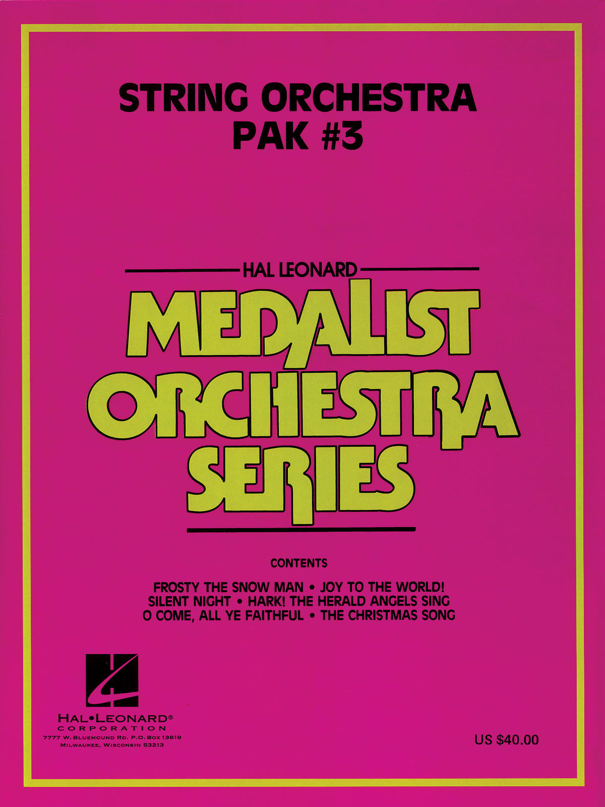Product Cover for String Orchestra Pak #3