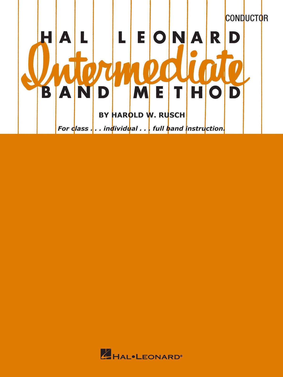 Product Cover for Hal Leonard Intermediate Band Method – Conductor