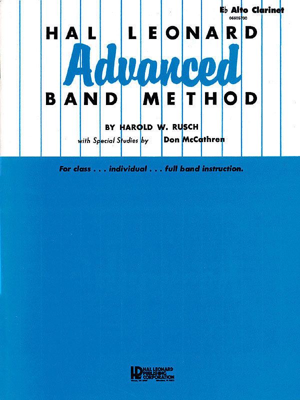 Product Cover for Hal Leonard Advanced Band Method