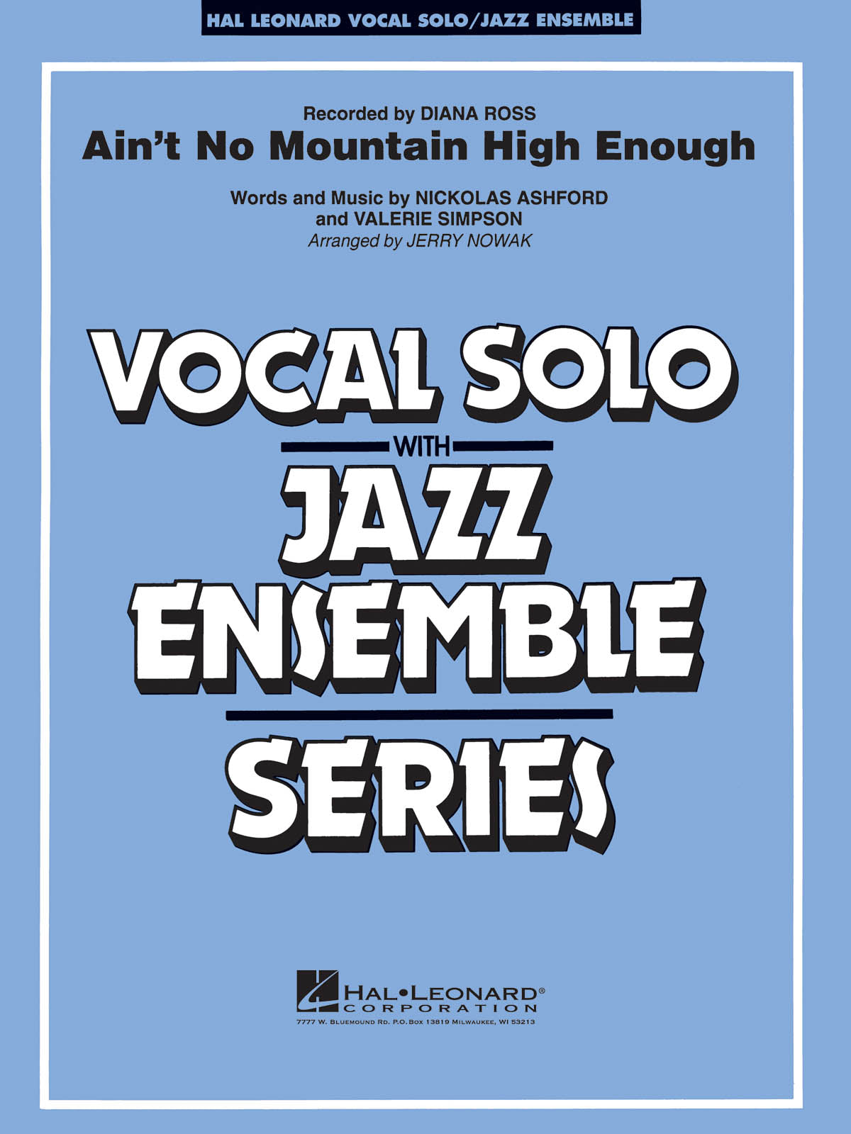 Product Cover for Ain't No Mountain High Enough
