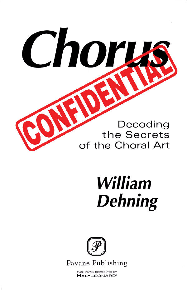 Product Cover for Chorus Confidential