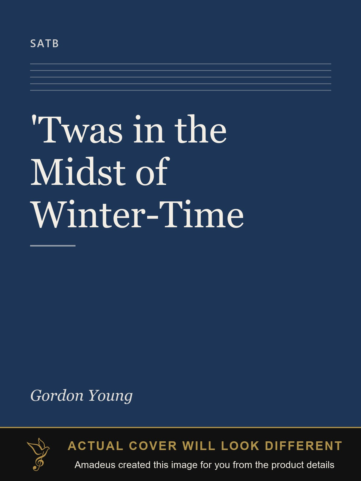 'Twas in the Midst of Winter-Time - Amadeus created this image from the product details; the actual cover will look different