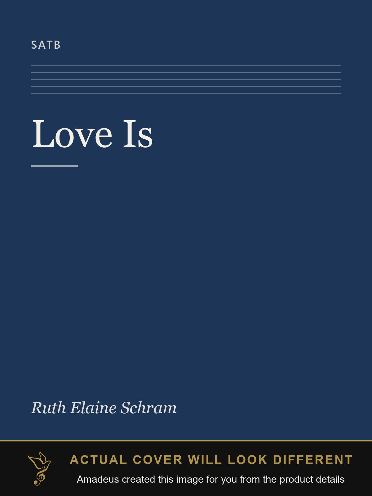 Love Is - Amadeus created this image from the product details; the actual cover will look different