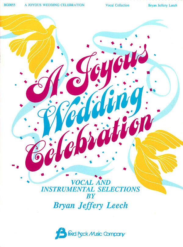Product Cover for A Joyous Wedding Celebration
