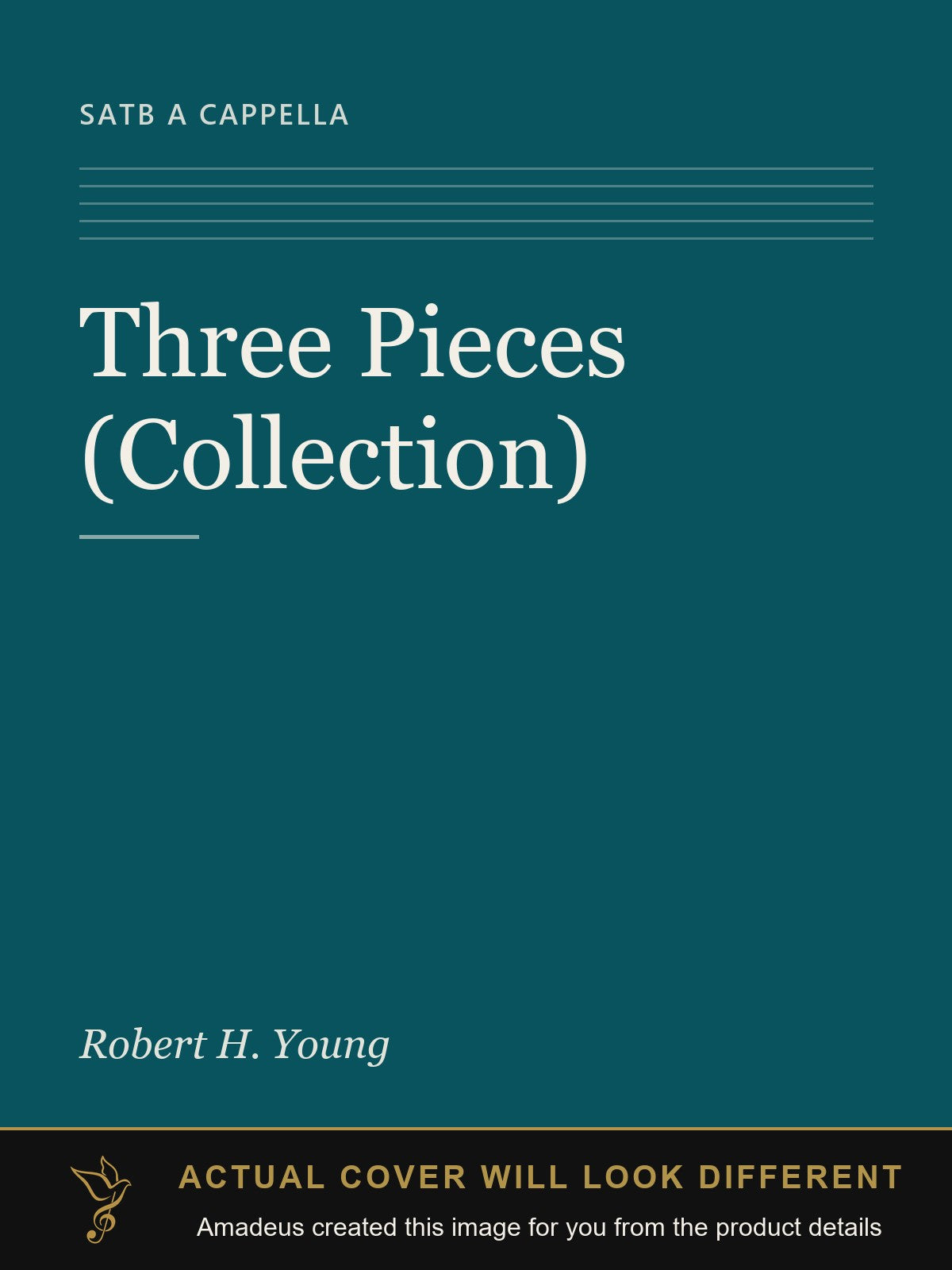 Three Pieces (Collection) - Amadeus created this image from the product details; the actual cover will look different