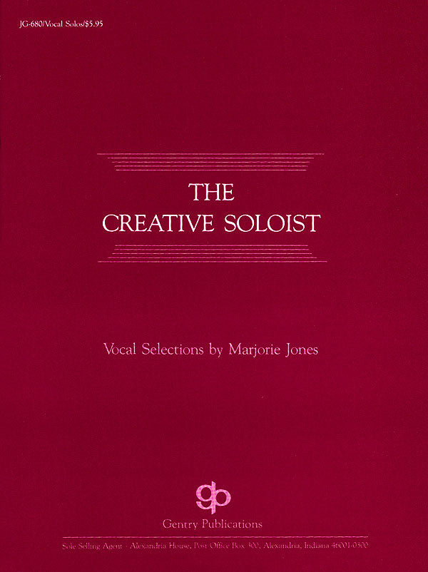 Product Cover for The Creative Soloist Vocal Solos