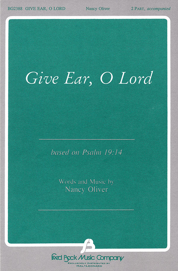 Product Cover for Give Ear, O Lord