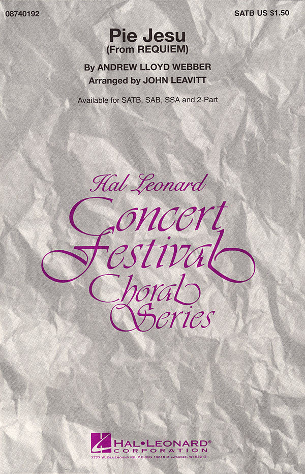 Product Cover for Pie Jesu