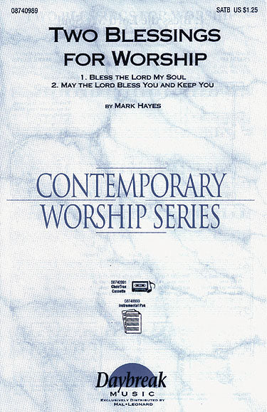 Product Cover for Two Blessings for Worship
