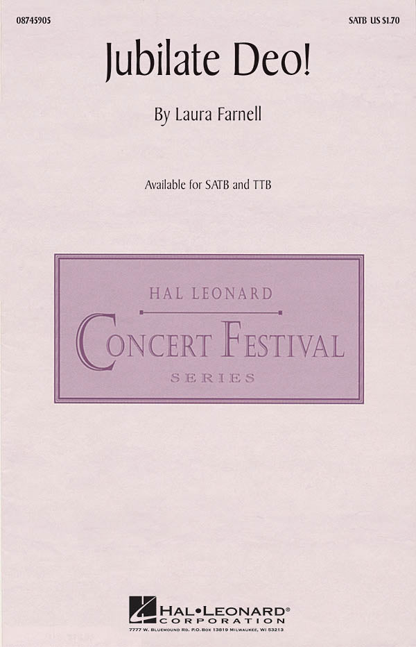 Product Cover for Jubilate Deo!