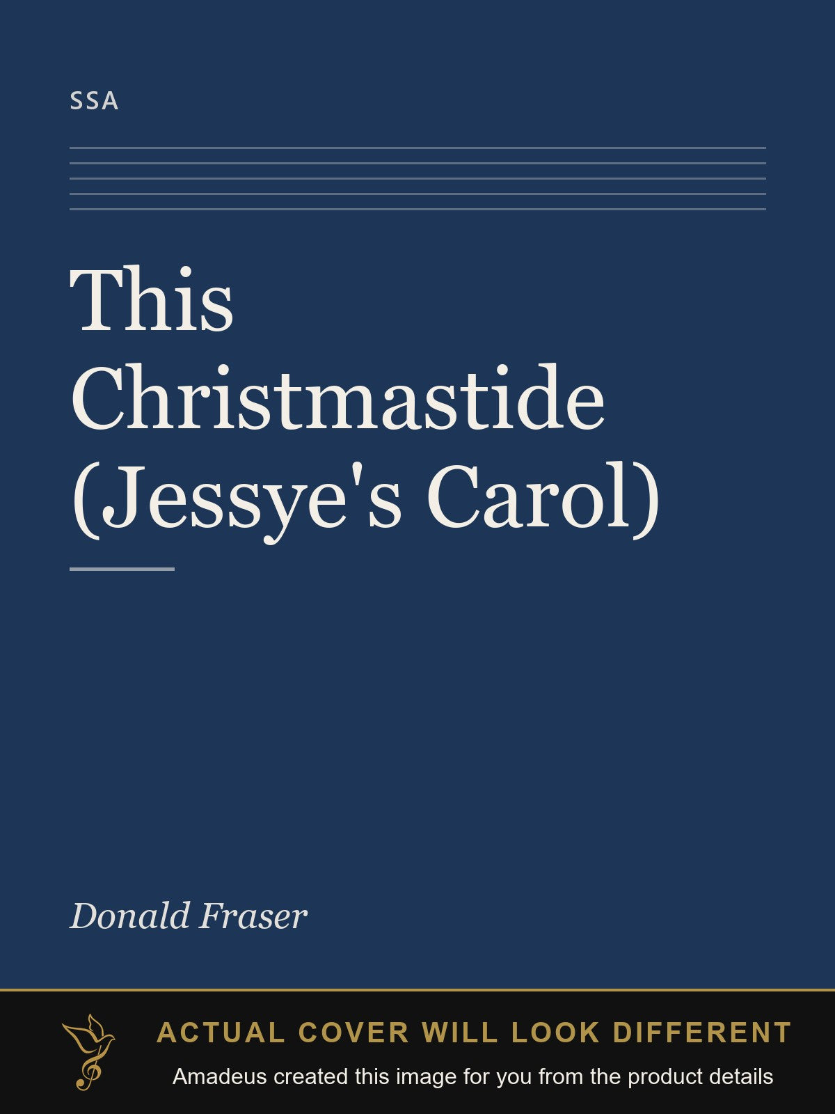 This Christmastide (Jessye's Carol) - Amadeus created this image from the product details; the actual cover will look different