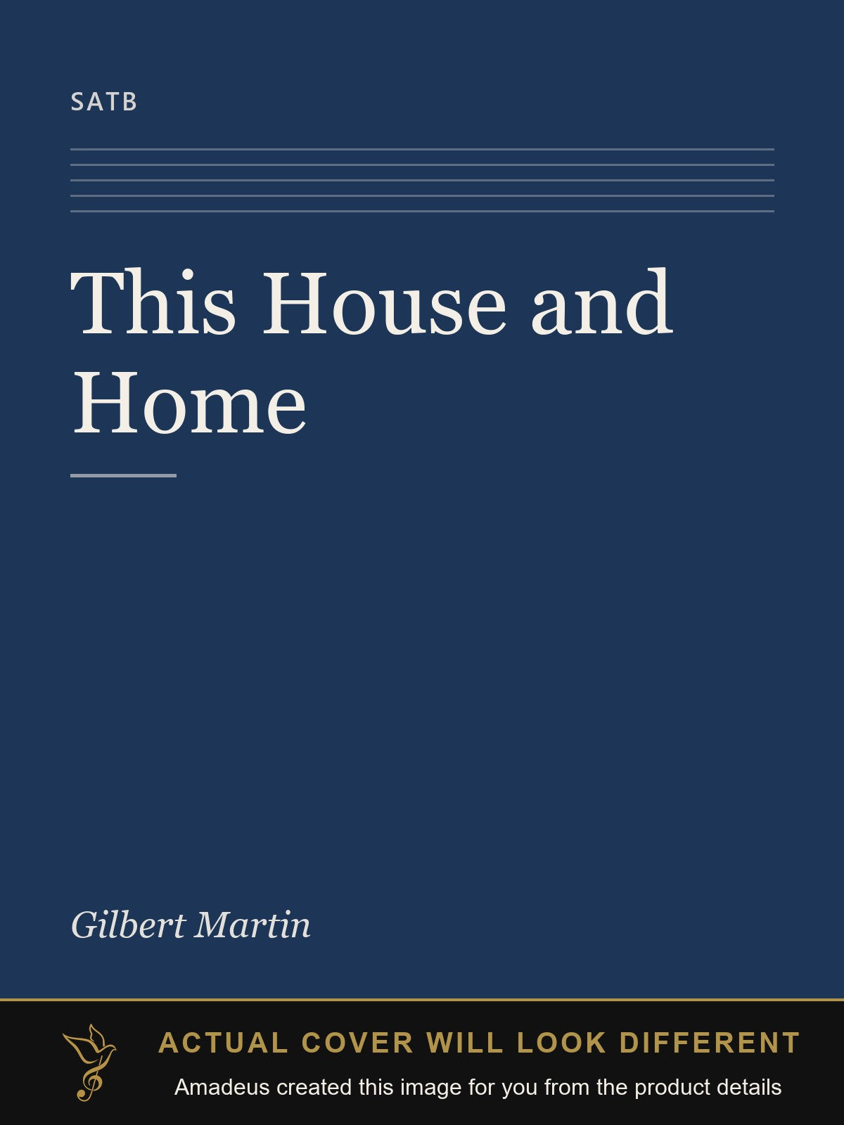 This House and Home - Amadeus created this image from the product details; the actual cover will look different
