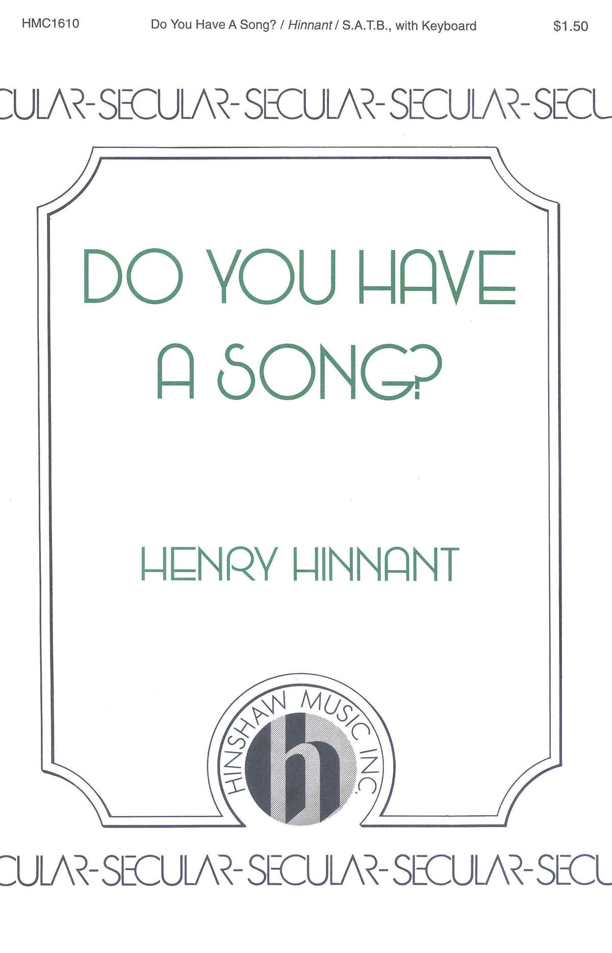 Product Cover for Do You Have a Song?