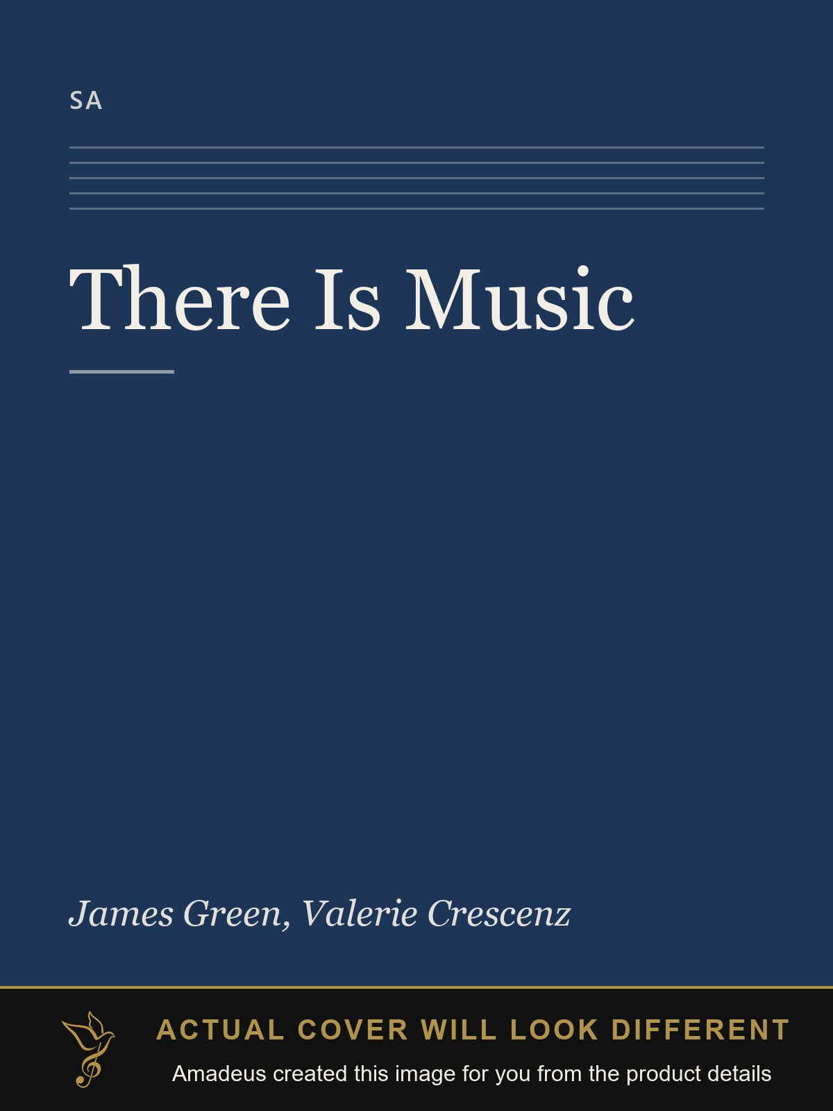 There Is Music - Amadeus created this image from the product details; the actual cover will look different