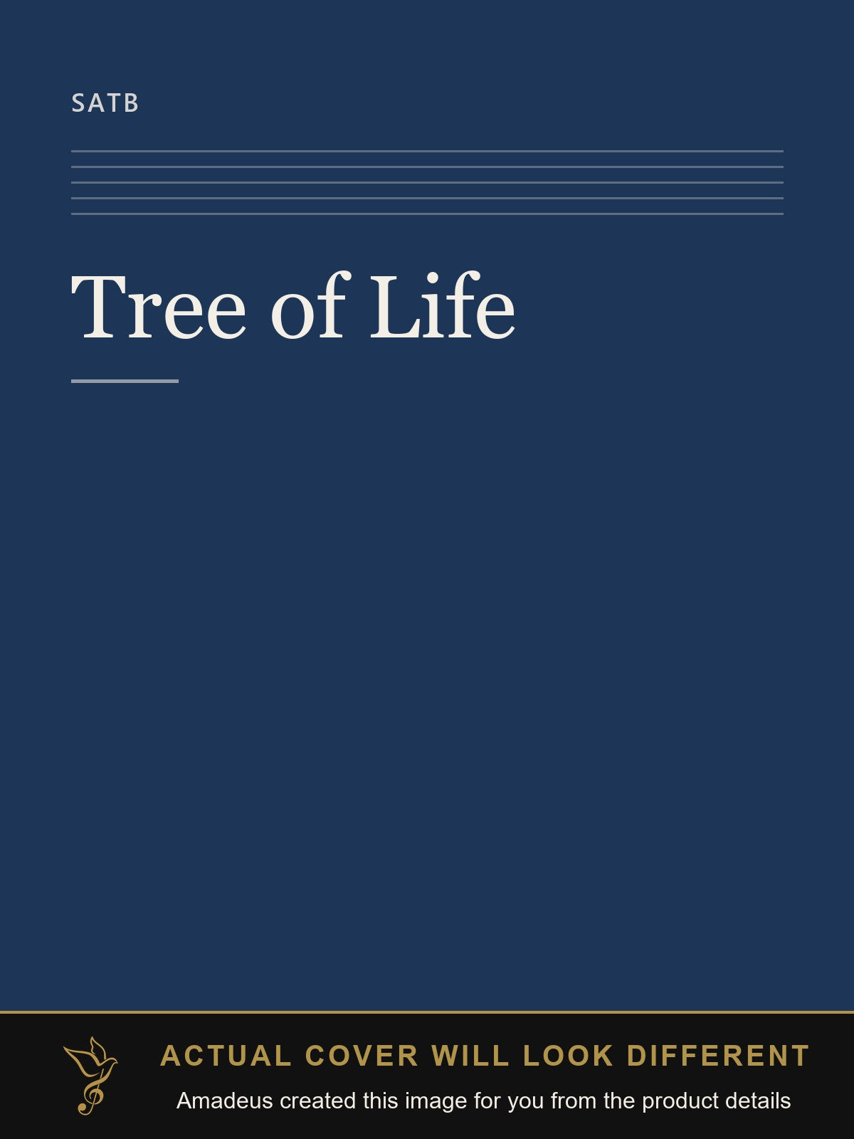 Tree of Life - Amadeus created this image from the product details; the actual cover will look different