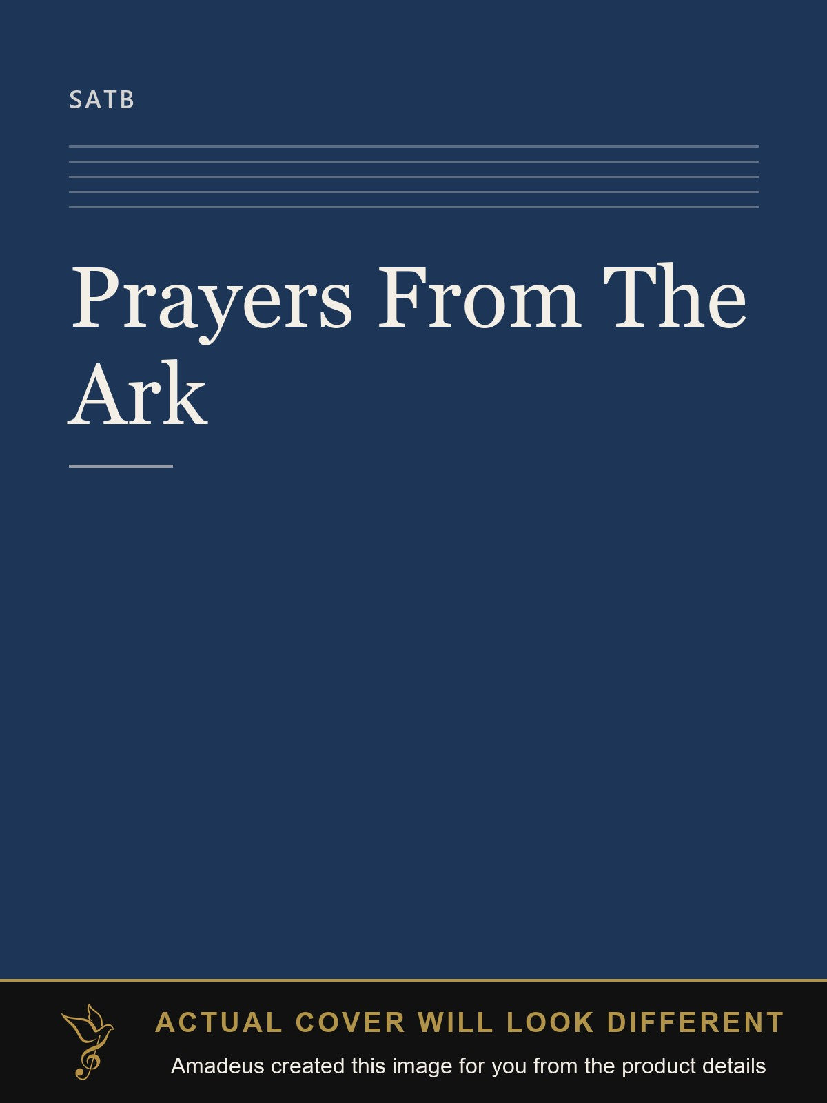 Prayers From The Ark - Amadeus created this image from the product details; the actual cover will look different