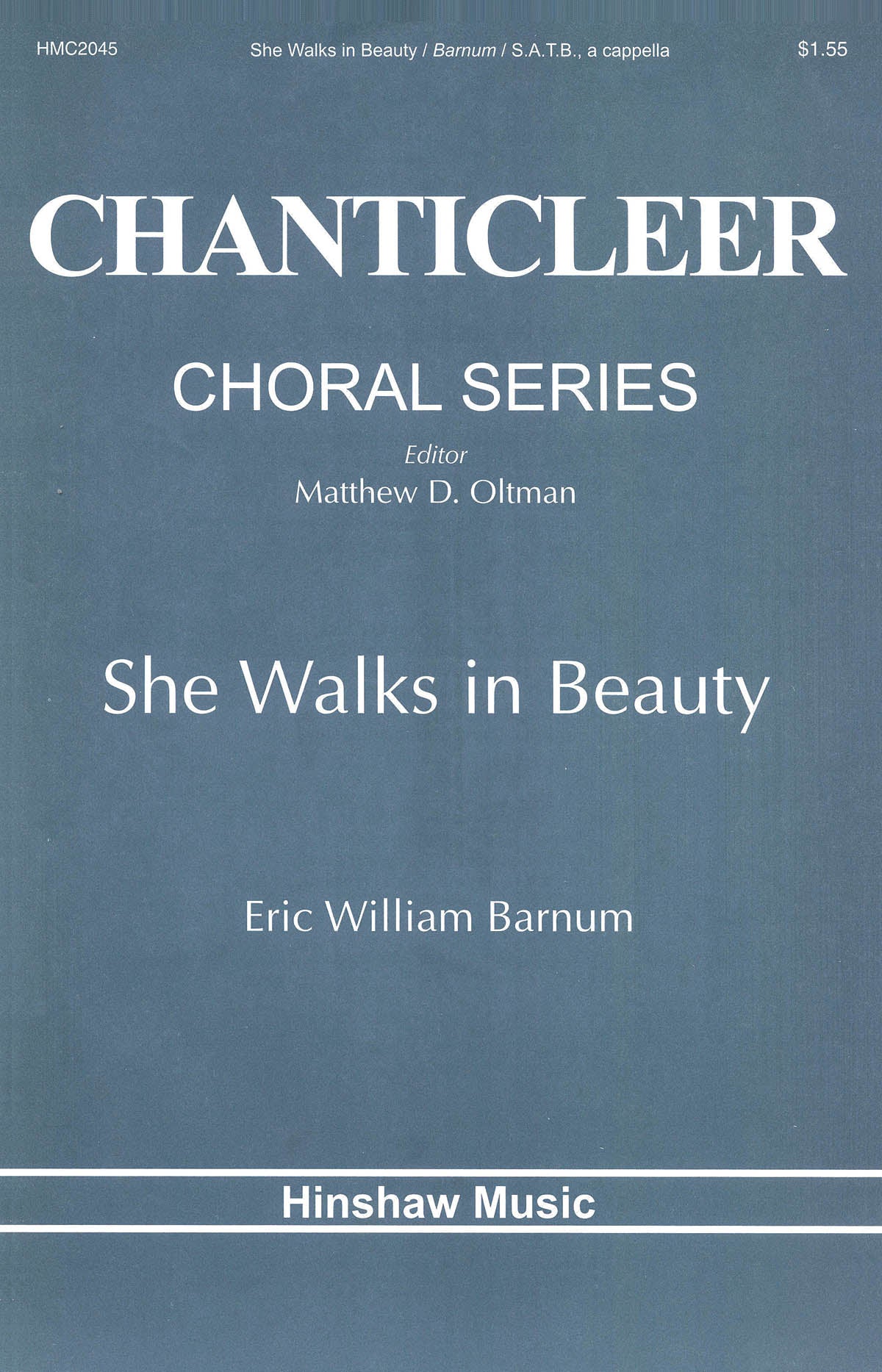 Product Cover for She Walks in Beauty