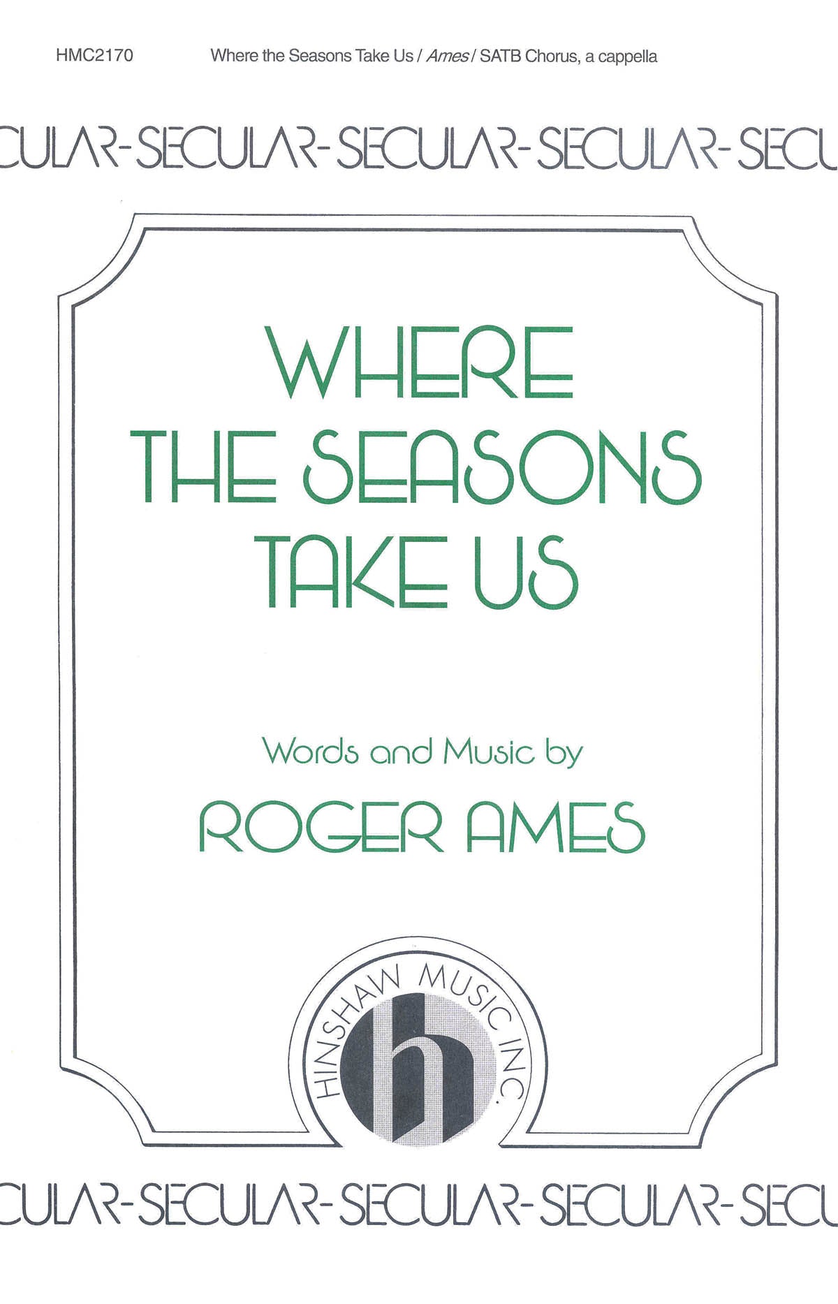 Product Cover for Where the Seasons Take Us