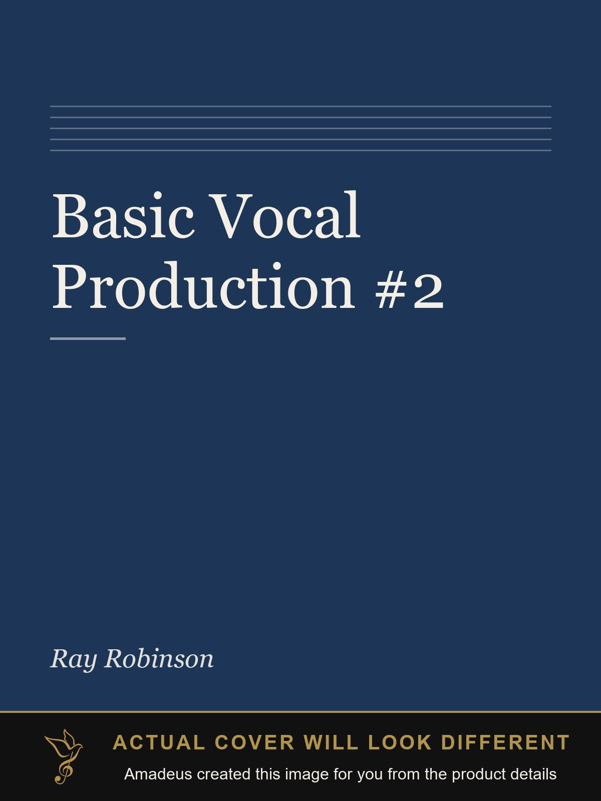 Basic Vocal Production #2 - Amadeus created this image from the product details; the actual cover will look different