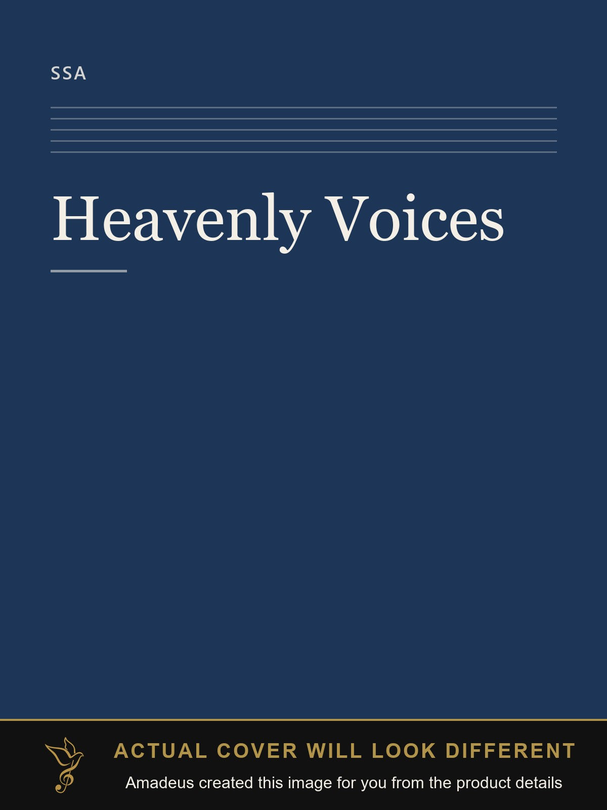 Heavenly Voices - Amadeus created this image from the product details; the actual cover will look different