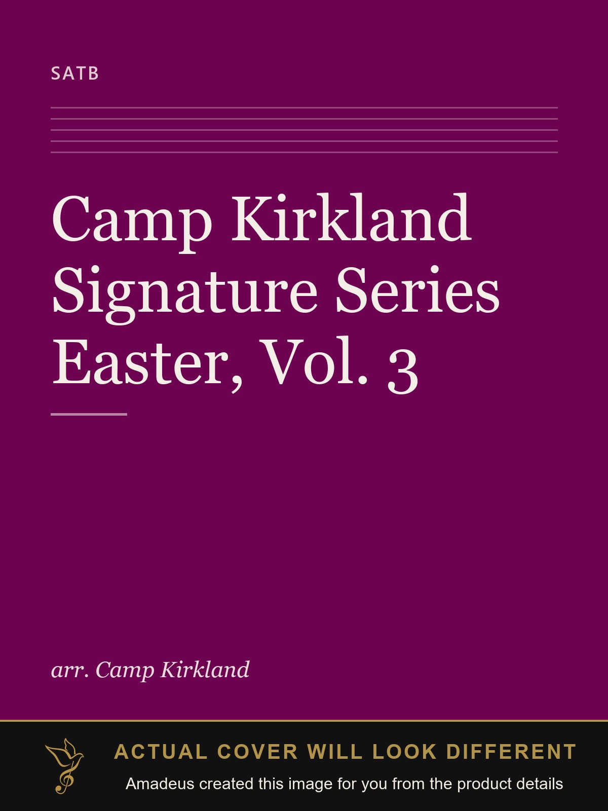 Camp Kirkland Signature Series Easter, Vol. 3 - Amadeus created this image from the product details; the actual cover will look different