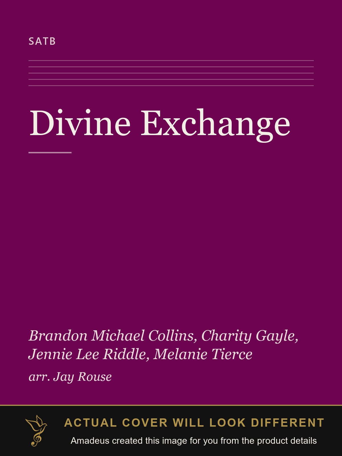 Divine Exchange - Amadeus created this image from the product details; the actual cover will look different