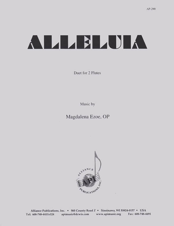 Product Cover for Alleluia For 2 Flutes