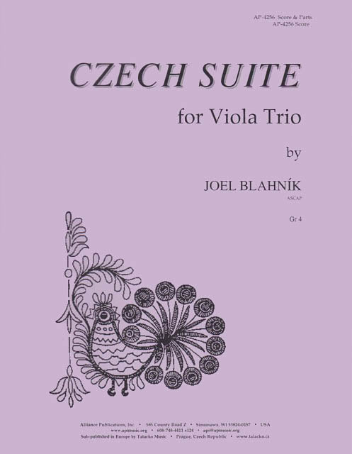 Product Cover for Czech Suite For Viola Trio