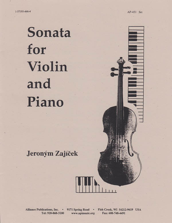 Product Cover for Sonata For Violin And Piano, Op. 8