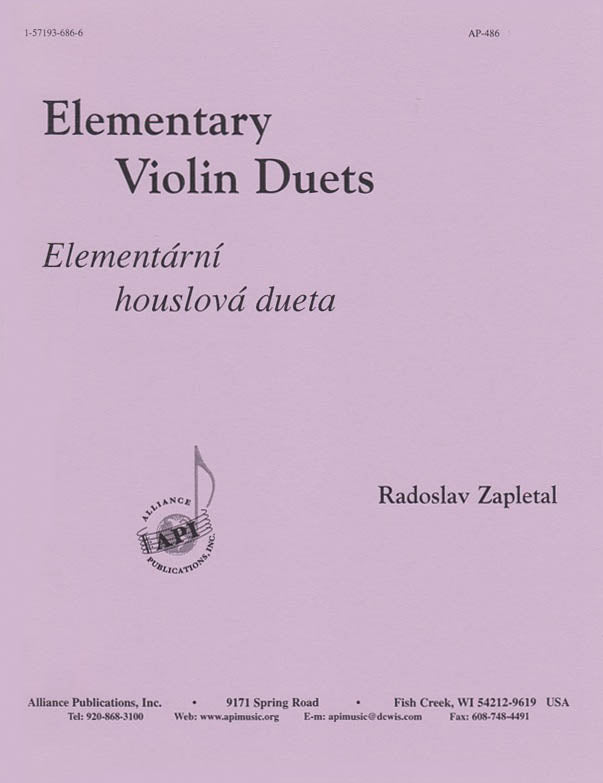 Product Cover for Elementary Violin Duets - Vln 2