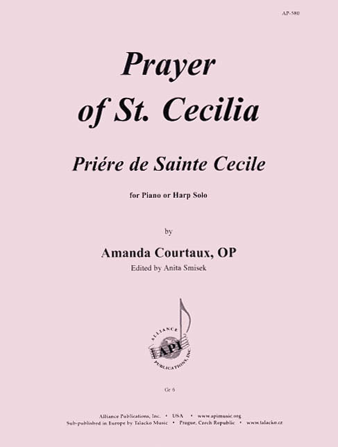 Product Cover for Prayer Of St. Cecilia - Harp Solo