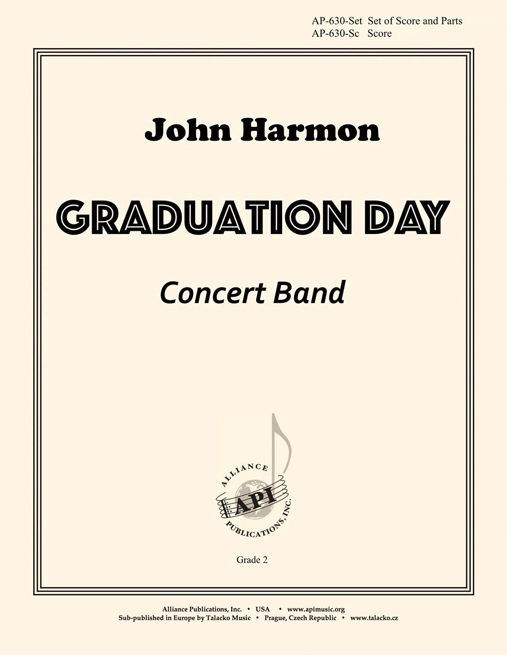 Product Cover for Graduation Day - Band Set