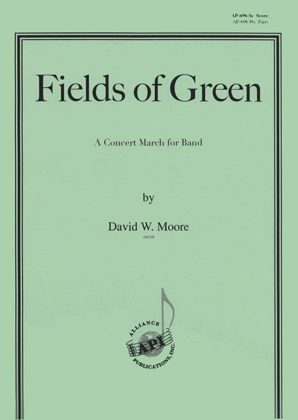 Product Cover for Fields Of Green -concert March - Band Set