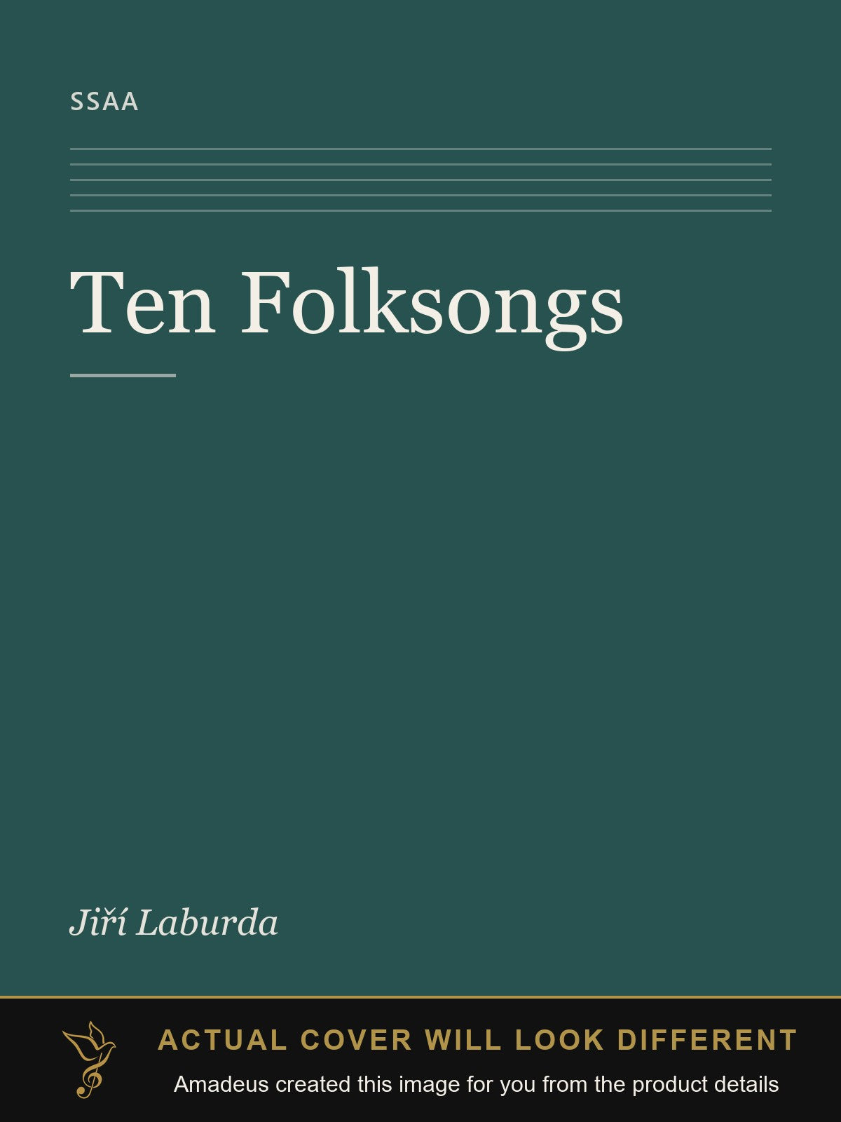Ten Folksongs - Amadeus created this image from the product details; the actual cover will look different
