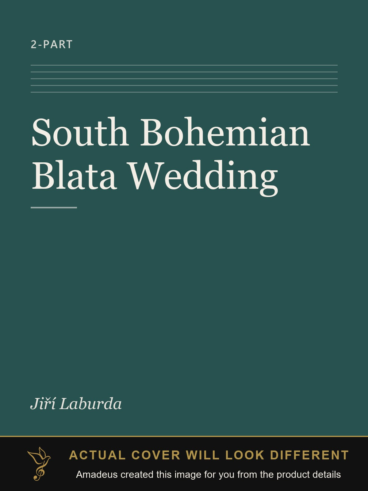 South Bohemian Blata Wedding - Amadeus created this image from the product details; the actual cover will look different