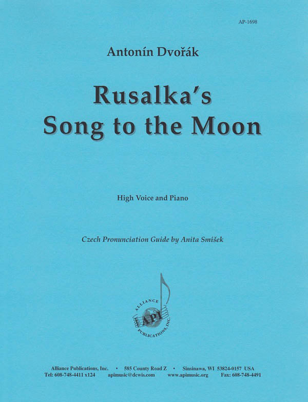 Product Cover for Rusalka’s Song To The Moon - Voc Solo-pno