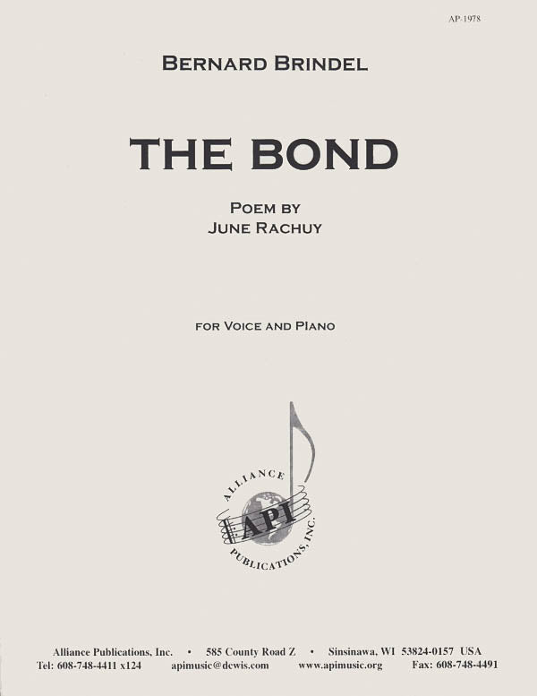 Product Cover for The Bond - Voc Solo-pno