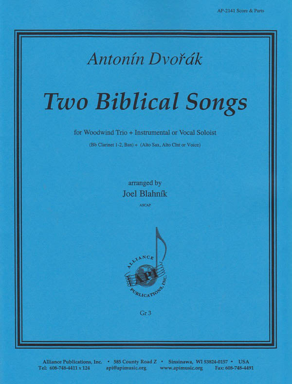 Product Cover for Two Biblical Songs - Ww3-voc