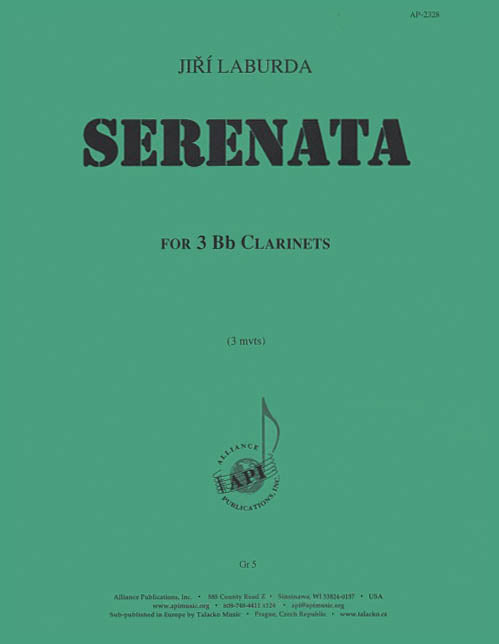 Product Cover for Serenata For 3 Bb Clarinets