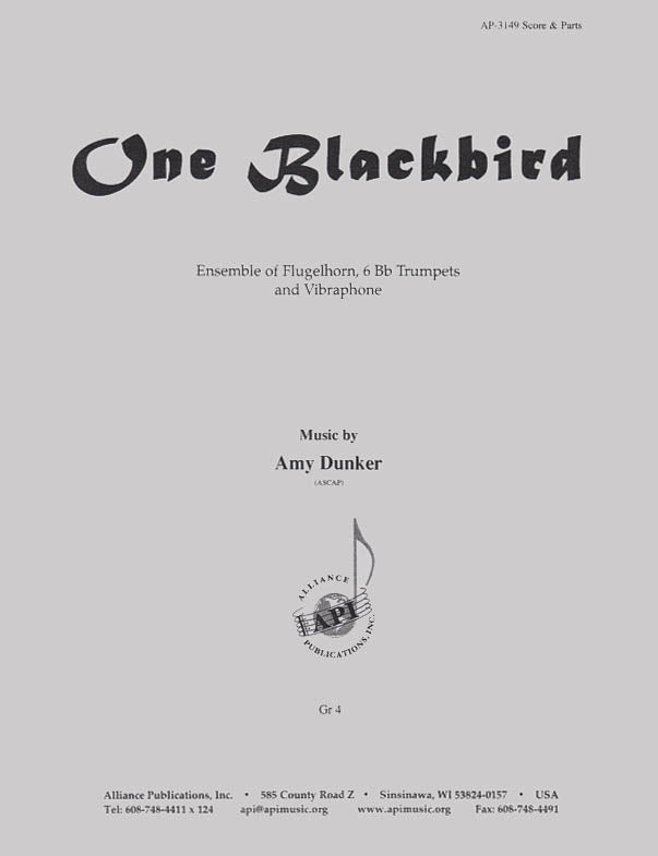 Product Cover for One Blackbird - Trp 7 & Vibraphone