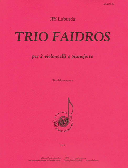 Product Cover for Trio Faidros - 2vc-pno