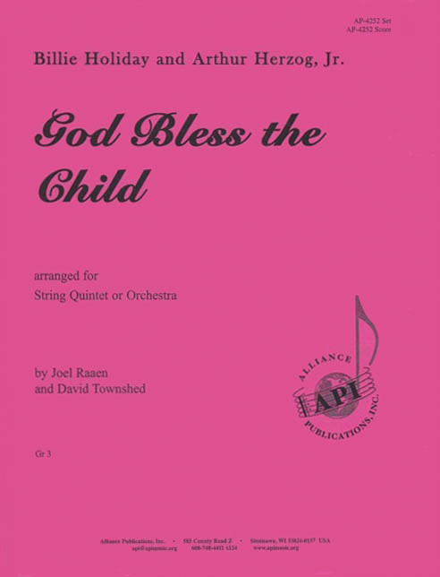 Product Cover for God Bless The Child - Stgs