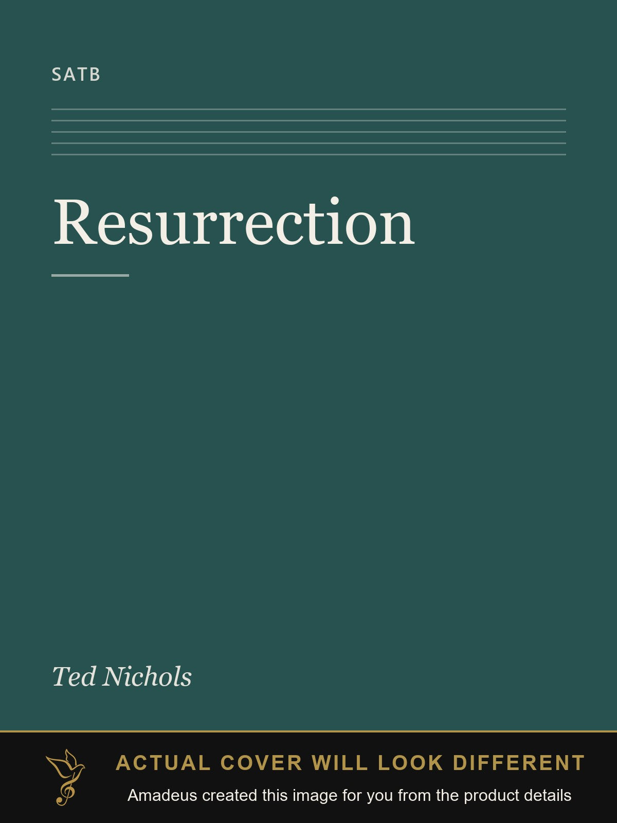 Resurrection - Amadeus created this image from the product details; the actual cover will look different
